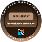 PMI-RMP® — PMI Risk Management Professional, issued by PMI